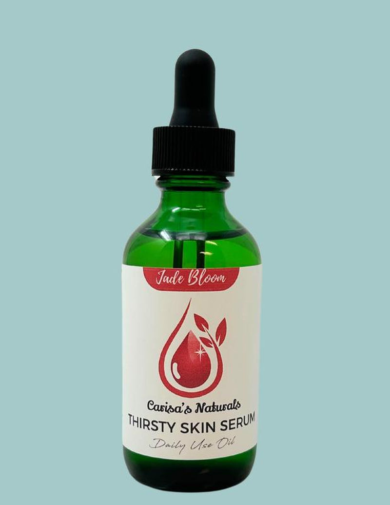 Thirsty Skin Serum | 2Oz | 100% Natural | Hydrating | Moisture | Skincare | Smooth | Radiant | Nourishing