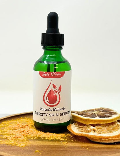 Thirsty Skin Serum | 2Oz | 100% Natural | Hydrating | Moisture | Skincare | Smooth | Radiant | Nourishing